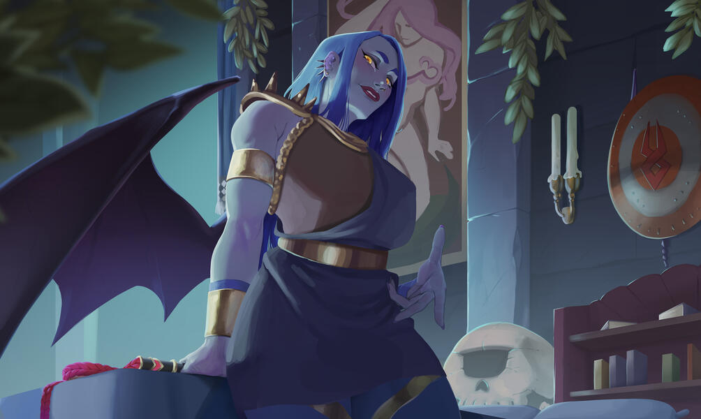 Another example of full rendered piece