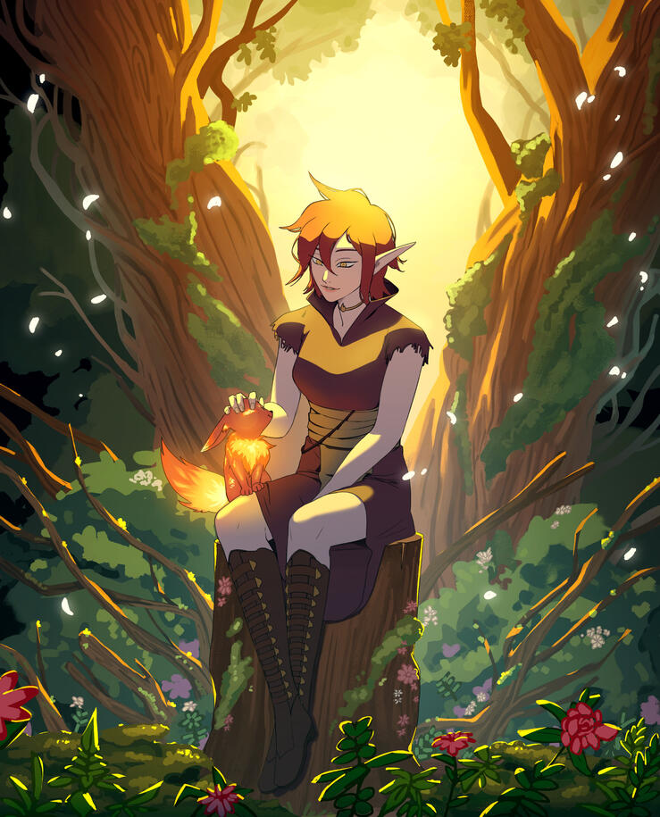 Another example of the stylized version
